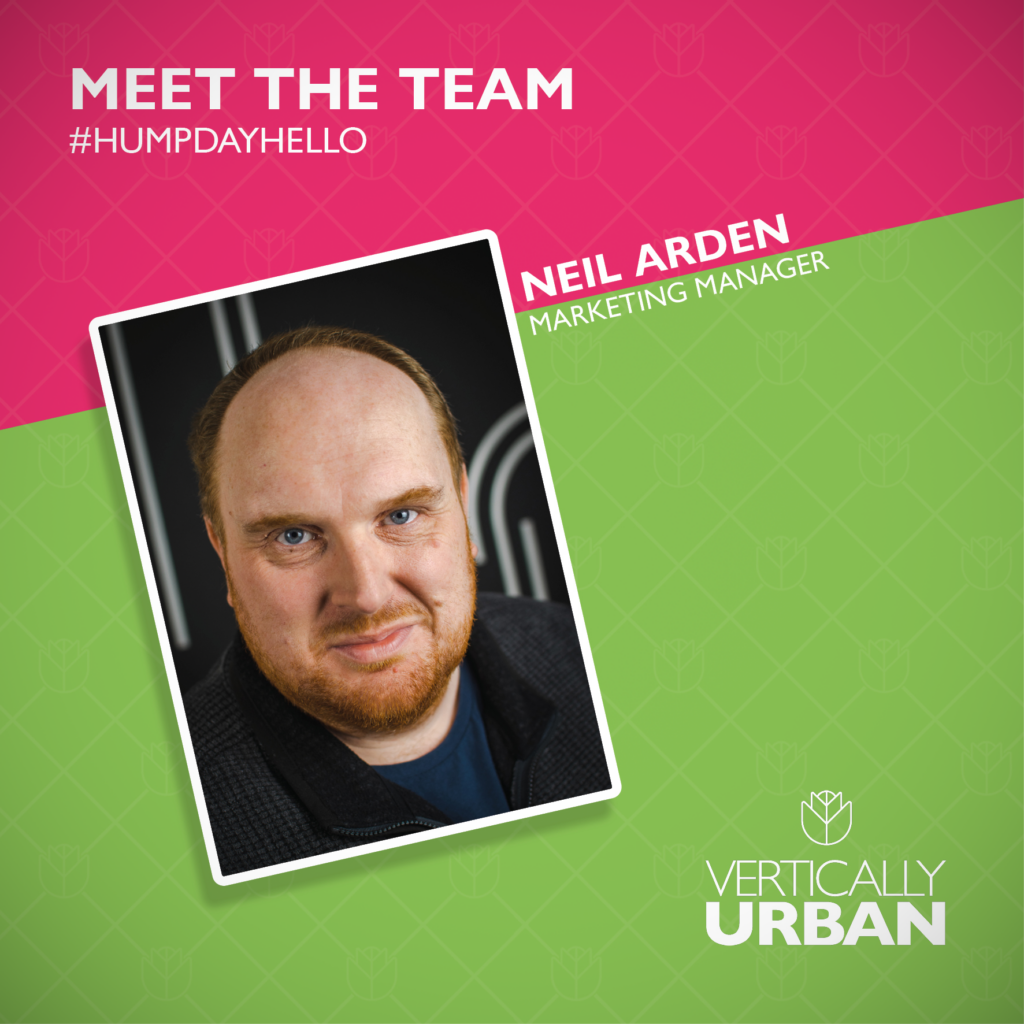 Meet our Marketing Manager Neil.