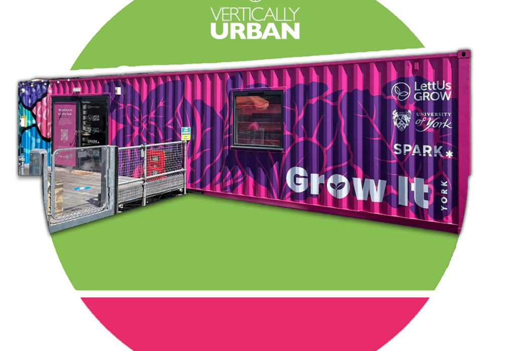 VERTICALLY URBAN TEAMS UP TO HELP FIX OUR FOOD